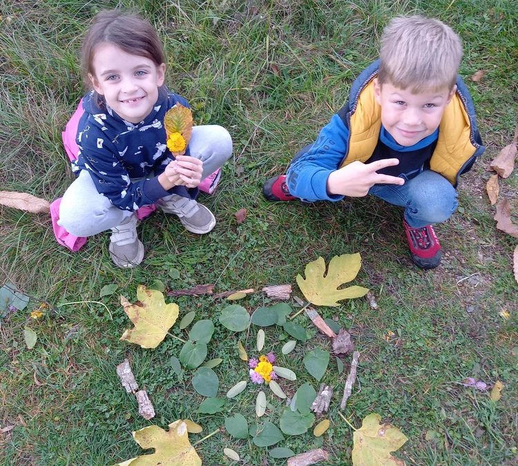 Likovno ustvarjanje v naravi, 2., 3 . in 4. razred
