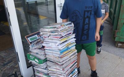 Zbrali smo rekordno količino odpadnega papirja