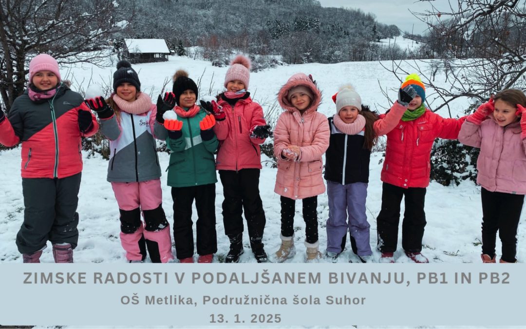 Zimske radosti v PB