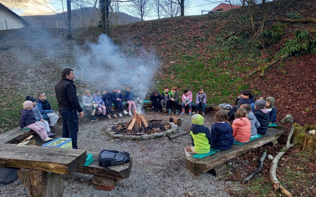 2. razred CŠOD 1. dan