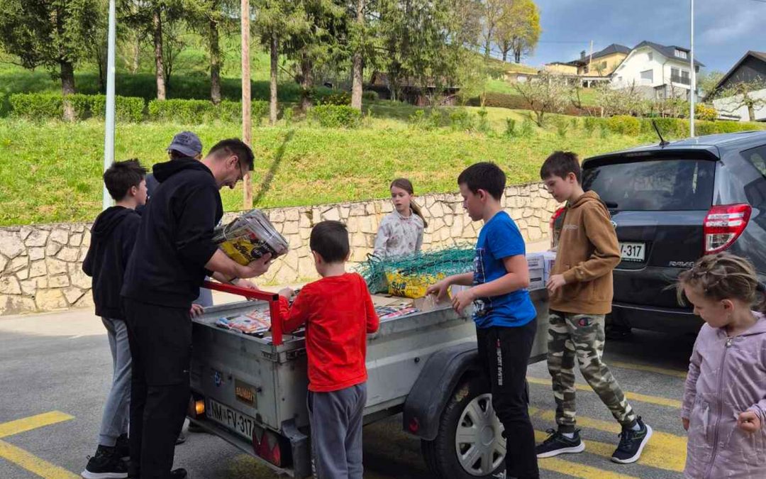 Uspešno smo zaključili pomladansko akcijo zbiralnega papirja